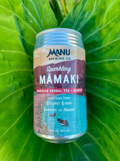 Ginger Sparkling Māmaki 12 Pack